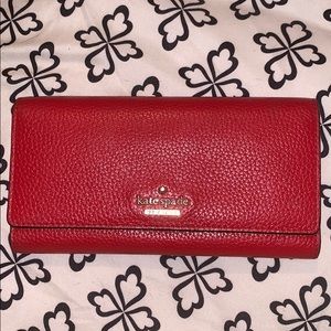 Kate Spade Red Wallet